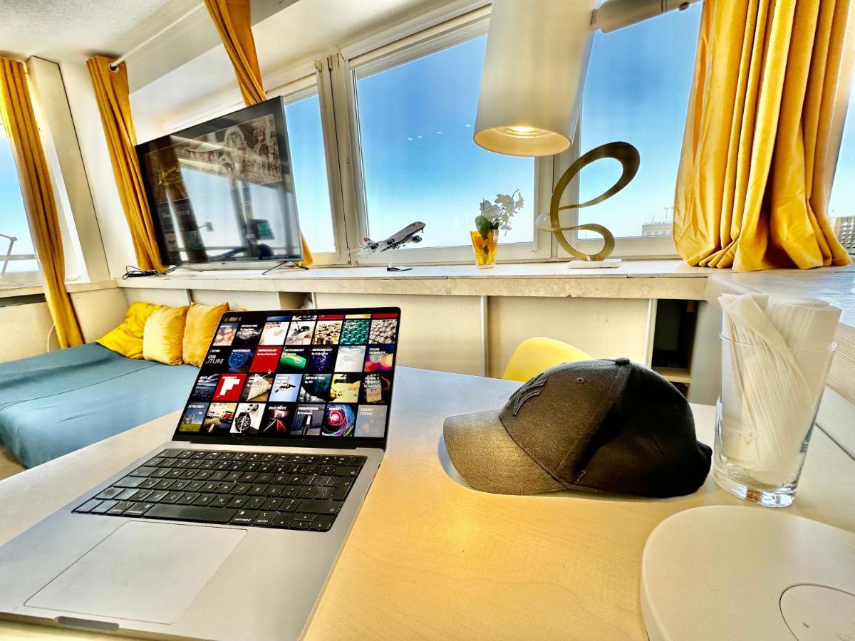 شقة Sun Clima/Ac Metro X2 Fast Wifi 500 Mbs 70'Tv Netflix Appletv Hbo وارسو المظهر الخارجي الصورة